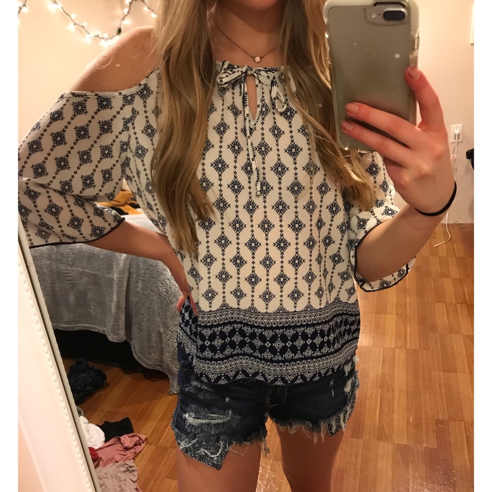 Cold Shoulder Top
